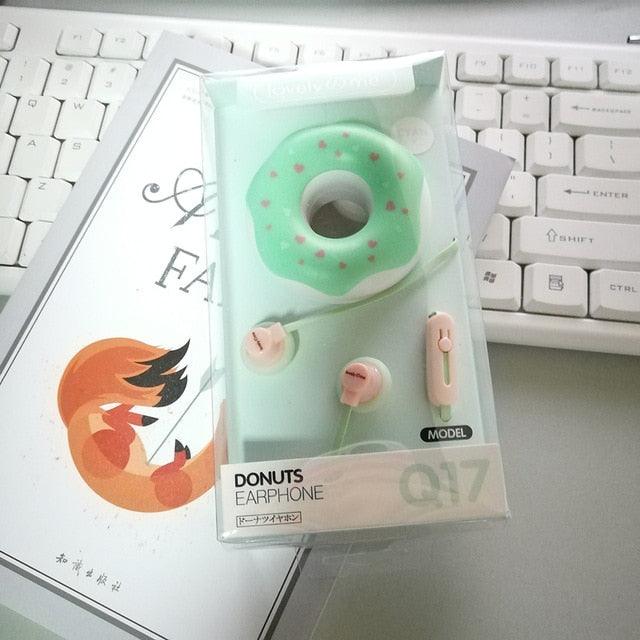 Novelty Donut Earphone - lightbulbbusinessconsulting