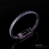 USB Leather Mens Bracelet - lightbulbbusinessconsulting