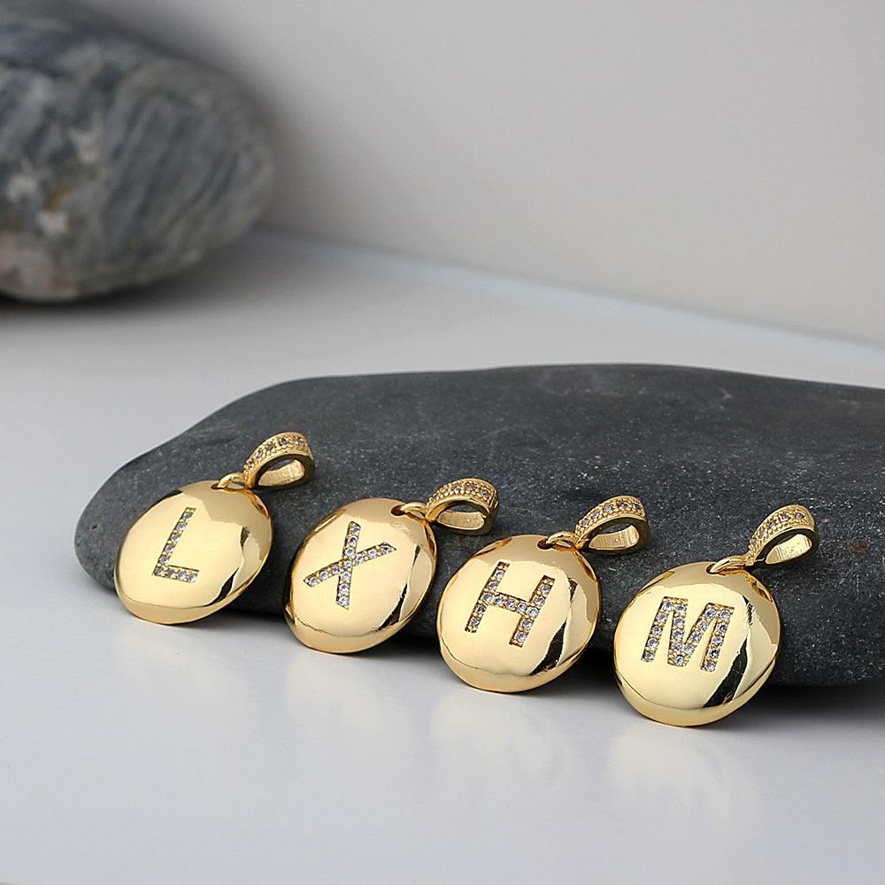 Ladies Monogramme  Necklace - lightbulbbusinessconsulting