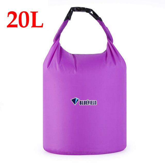 a purple pink suitcase is in a purple vase 