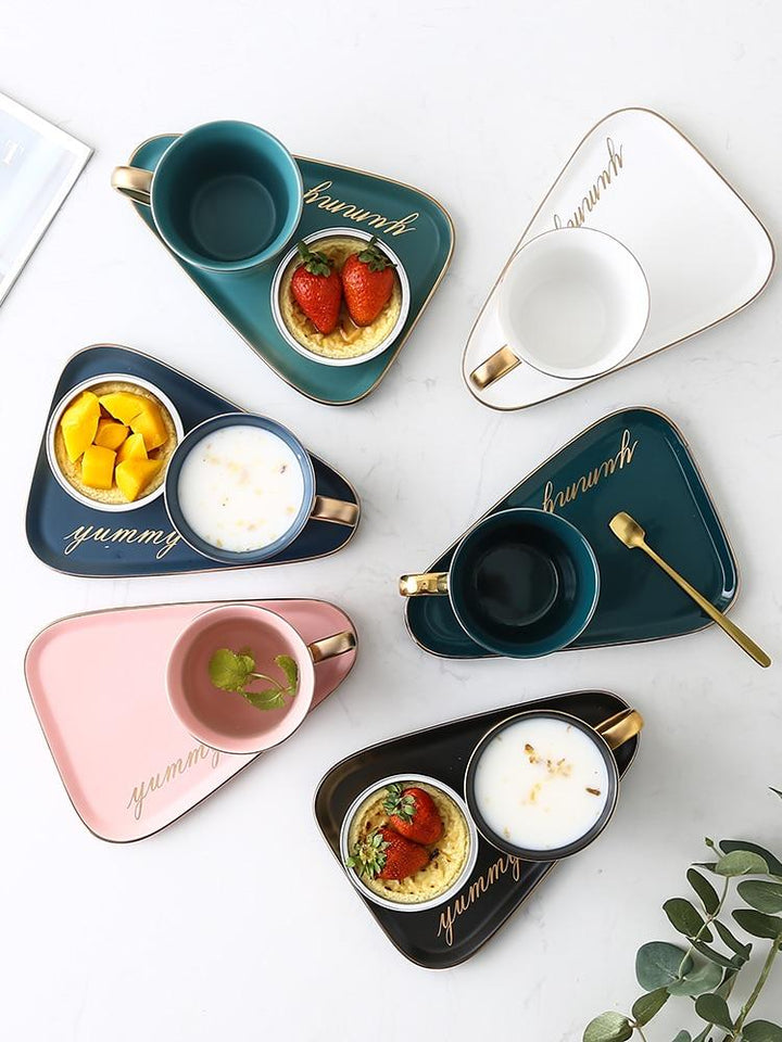 Luxurious Ceramic Office Coffee Set - lightbulbbusinessconsulting