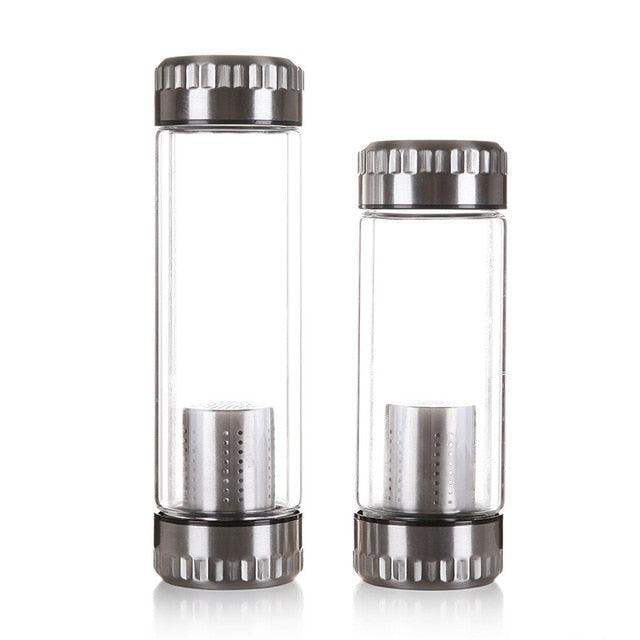 Glass Tea Infuser Tumbler - lightbulbbusinessconsulting