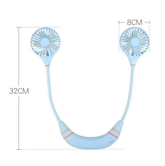 Rechargeable Hands-Free Neck Fan - LIGHTBULB GIFTS
