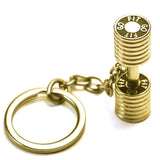 GYM Dumbbell  Keychain - lightbulbbusinessconsulting