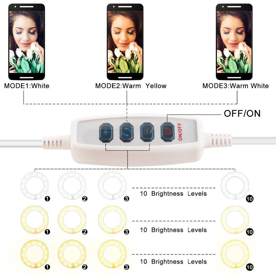 Photo Studio Selfie LED Ring Light - lightbulbbusinessconsulting