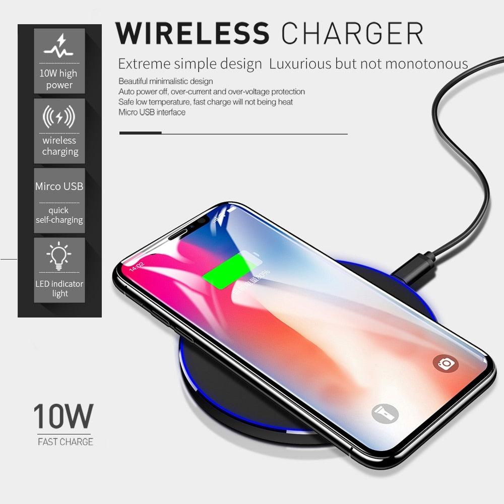 Qi Wireless Charger - LIGHTBULB GIFTS