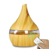 Wood grain Ultrasonic air diffuser - lightbulbbusinessconsulting
