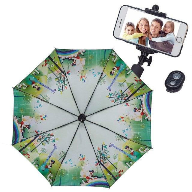 Travel Bluetooth Selfie Umbrella - lightbulbbusinessconsulting