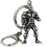 GYM Dumbbell  Keychain - lightbulbbusinessconsulting