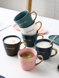 Luxurious Ceramic Office Coffee Set - lightbulbbusinessconsulting