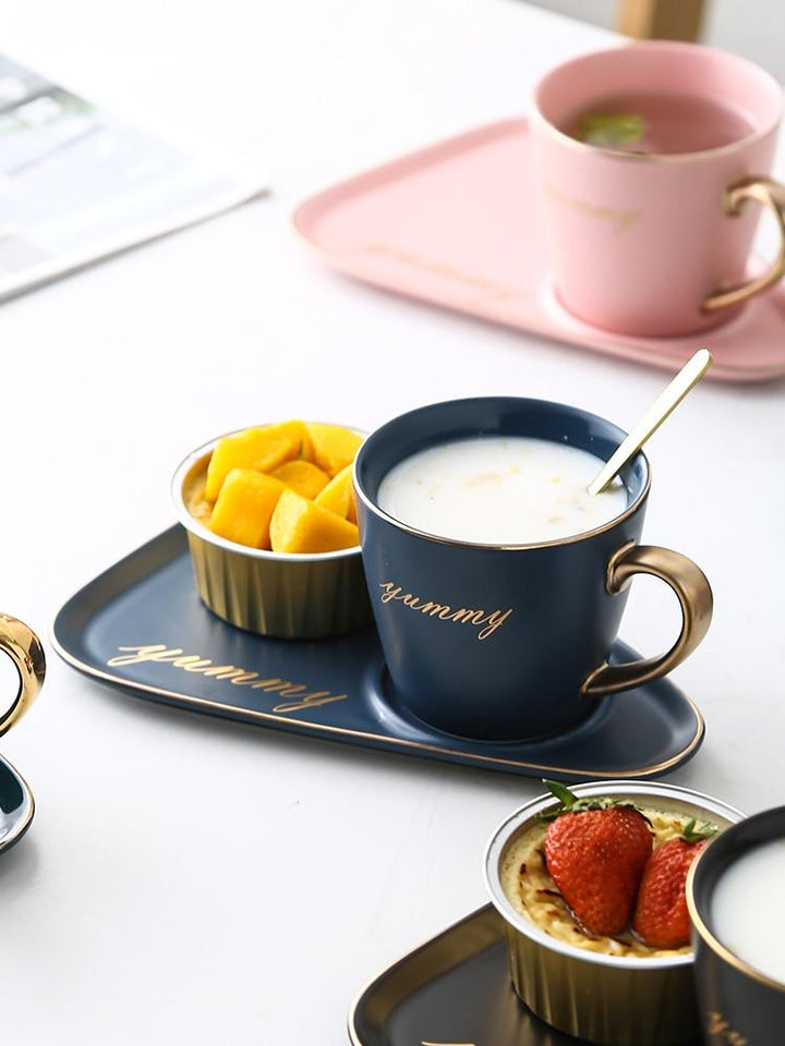 Luxurious Ceramic Office Coffee Set - lightbulbbusinessconsulting
