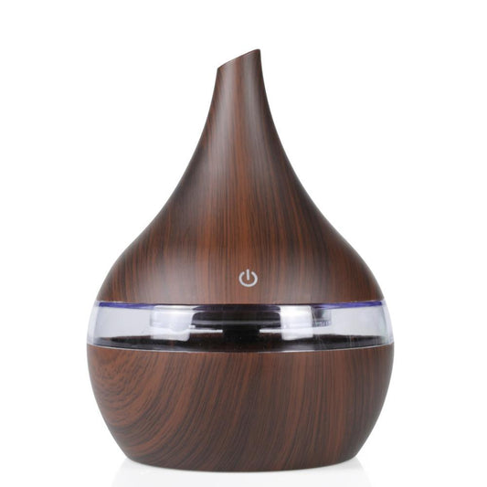 Wood grain Ultrasonic air diffuser - lightbulbbusinessconsulting