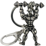 GYM Dumbbell  Keychain - lightbulbbusinessconsulting