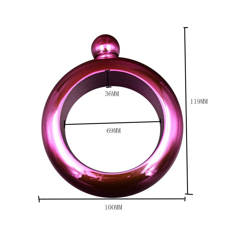 Hip Flask Funnel Bangle Jug - lightbulbbusinessconsulting