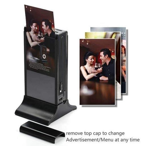 LBC Powerbank Menu holder - lightbulbbusinessconsulting