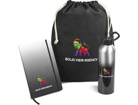 Water bottle and Notebook Promotional Set