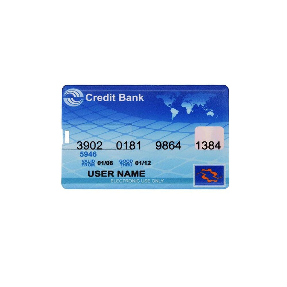 Custom Logo Flsh Drive Bank Card - lightbulbbusinessconsulting