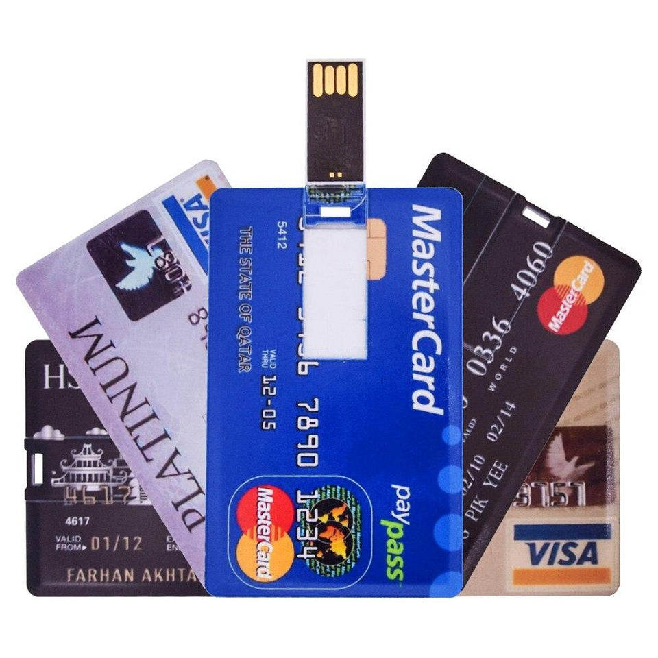 Custom Logo Flsh Drive Bank Card - lightbulbbusinessconsulting