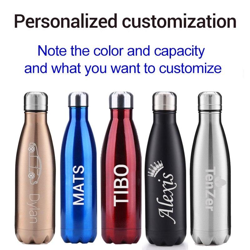 Custom Logo Vacuum Flask - LIGHTBULB GIFTS