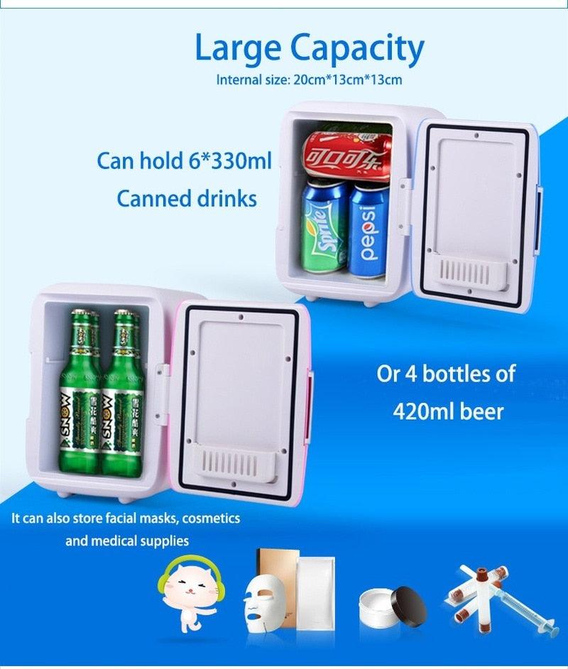 Mini Desktop Fridge - LIGHTBULB GIFTS