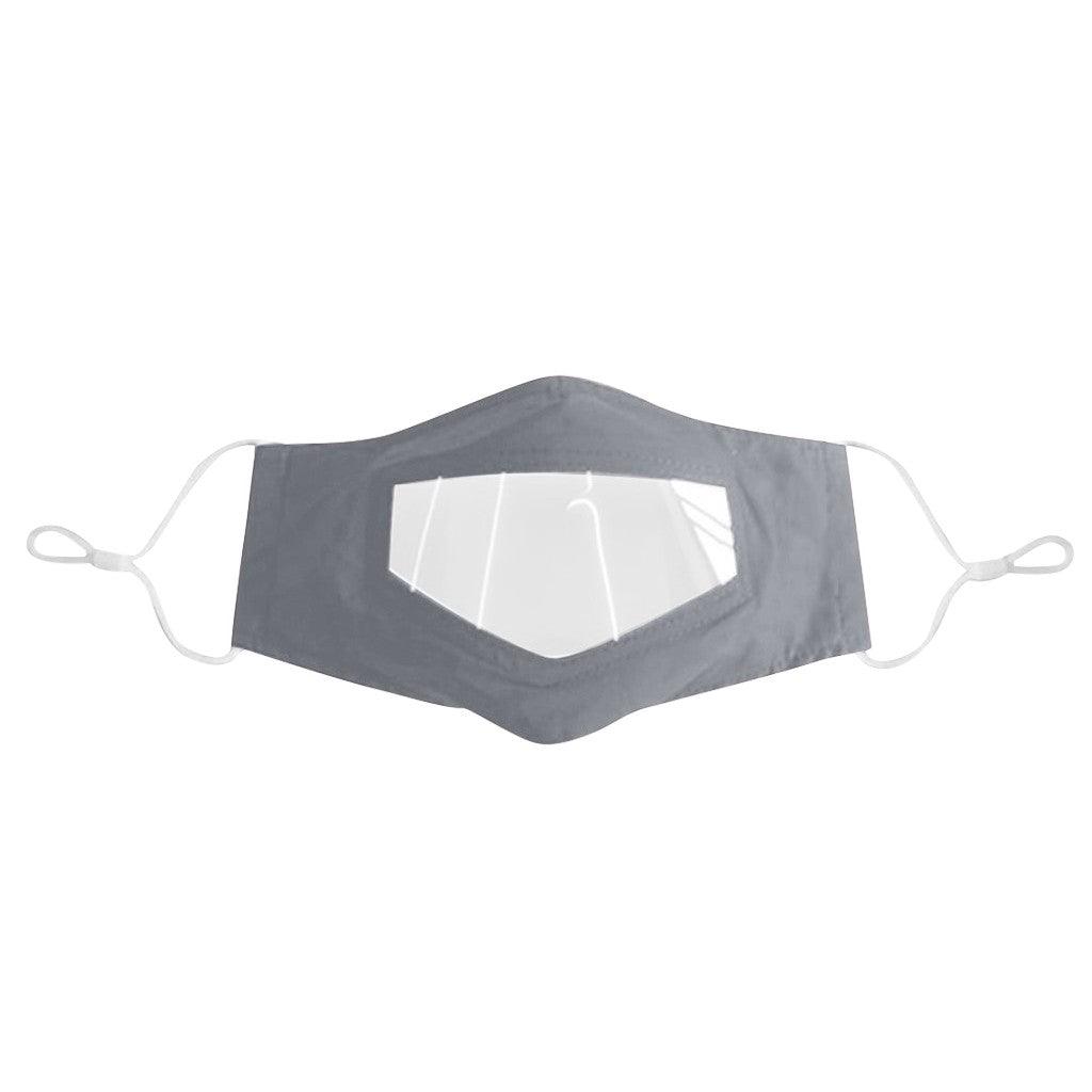 Face Mask with Clear Window - lightbulbbusinessconsulting