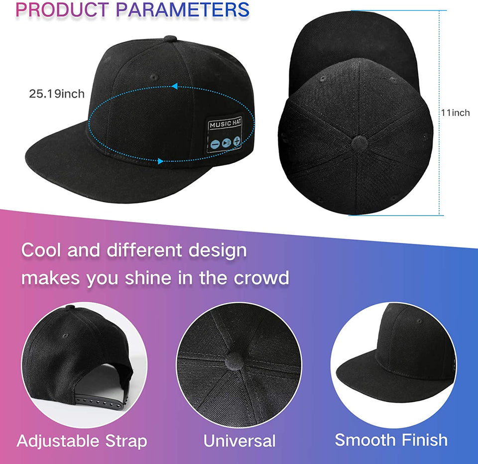 Wireless Bluetooth Face-cap