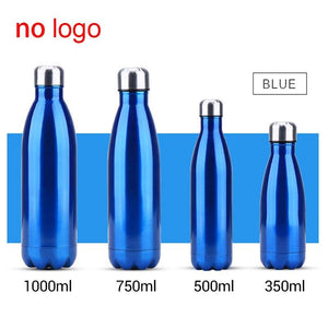 Custom Logo Vacuum Flask - LIGHTBULB GIFTS