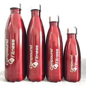 Custom Logo Vacuum Flask - LIGHTBULB GIFTS