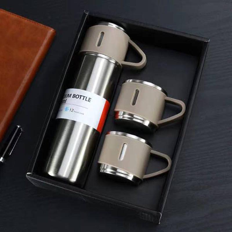 Stainless Steel Vacuum Mug Set - LIGHTBULB GIFTS