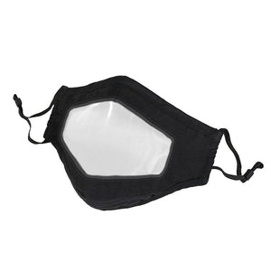 Face Mask with Clear Window - lightbulbbusinessconsulting