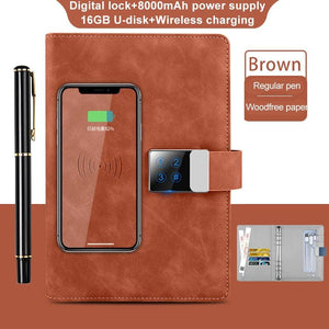 Smart Handwriting Notebook with Digital Lock - LIGHTBULB GIFTS