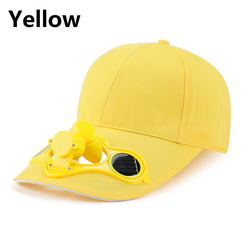 Solar Fan Face-Cap
