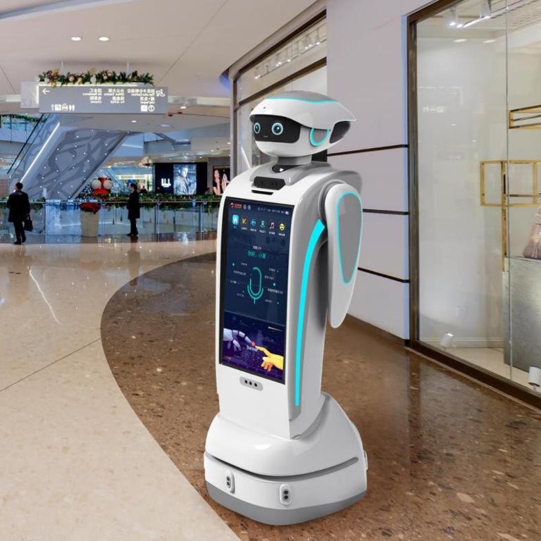 Smart Humanoid waiter robot - lightbulbbusinessconsulting