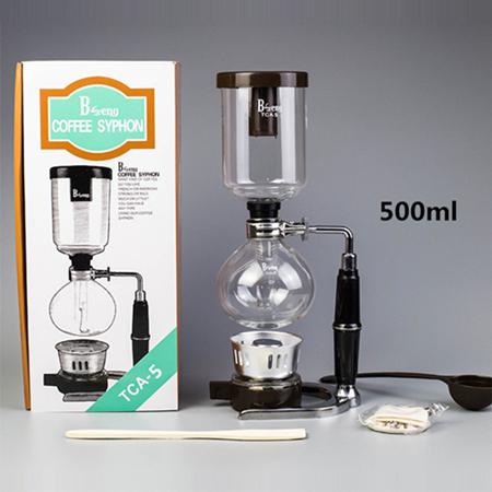 Dark Handle Syphon Coffee Maker - lightbulbbusinessconsulting