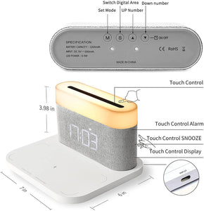 Digital Alarm Clock - LIGHTBULB GIFTS