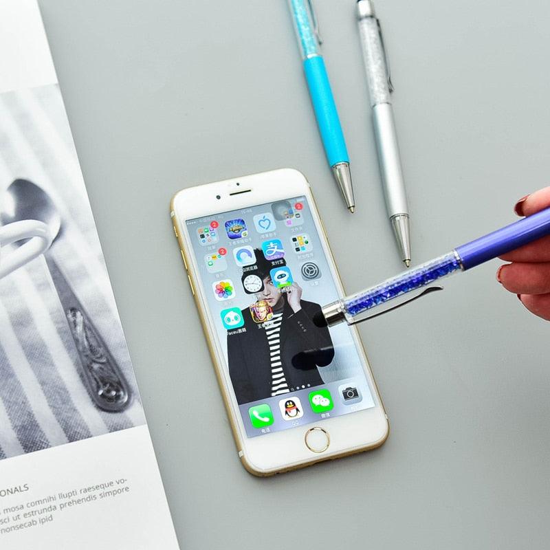 a cell phone sitting on top of a table 