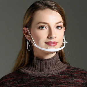 Transparent Mouth Mask - lightbulbbusinessconsulting