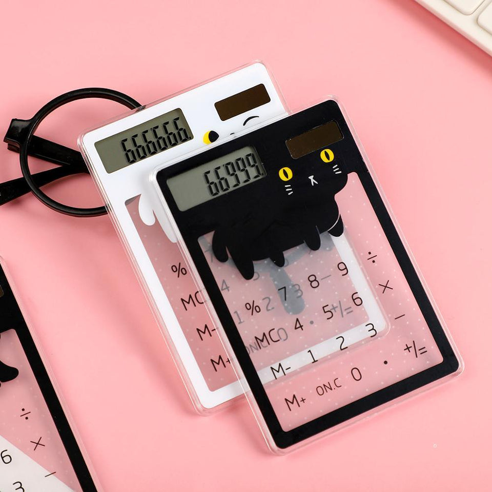 Novelty Transparent  Calculator - lightbulbbusinessconsulting