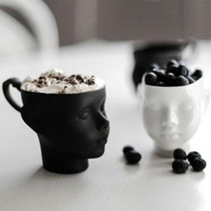 Ceramics Face Mug - LIGHTBULB GIFTS