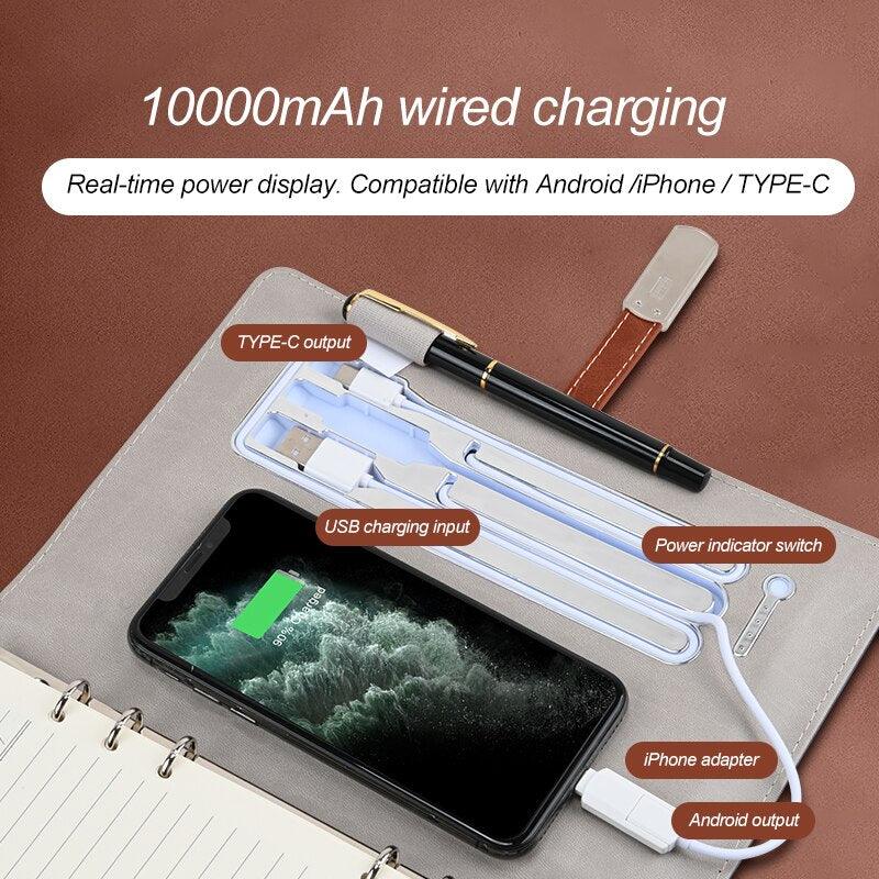 Executive Crocodile Smart Notebook - LIGHTBULB GIFTS