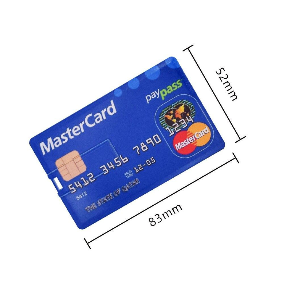 Custom Logo Flsh Drive Bank Card - lightbulbbusinessconsulting