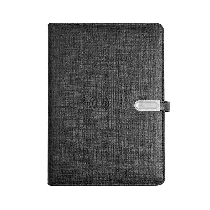 Wireless Power-bank Notebook with Smart Lock - LIGHTBULB GIFTS