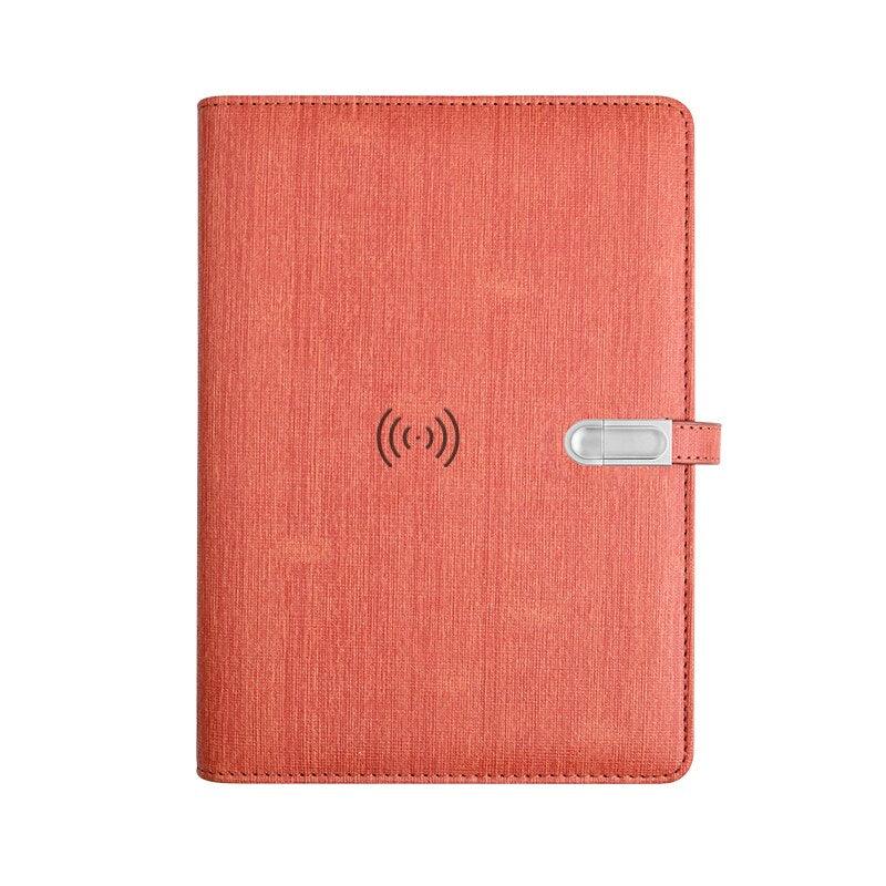 Wireless Power-bank Notebook with Smart Lock - LIGHTBULB GIFTS