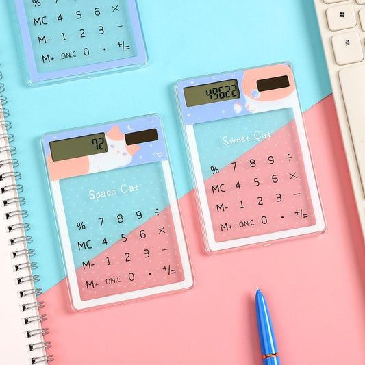 Novelty Transparent  Calculator - lightbulbbusinessconsulting
