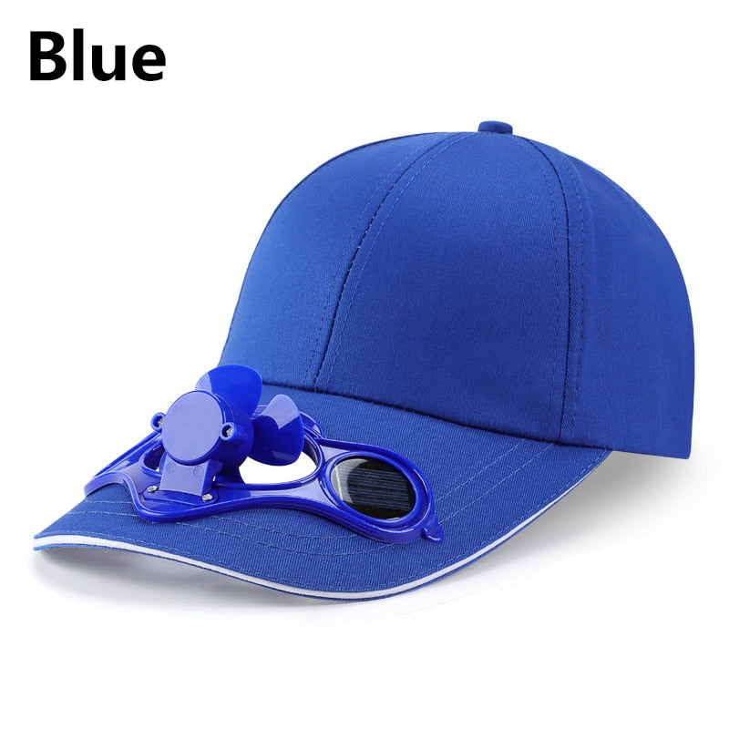 Solar Fan Face-Cap
