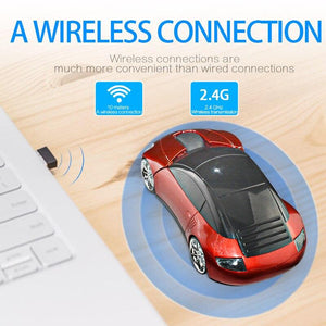 Wireless Mouse Sports Car - lightbulbbusinessconsulting