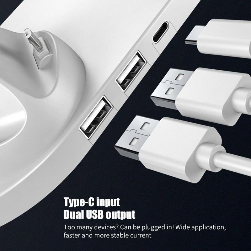Wireless Charger Dock Station - LIGHTBULB GIFTS