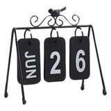Iron Flip Table Calendar - LIGHTBULB GIFTS