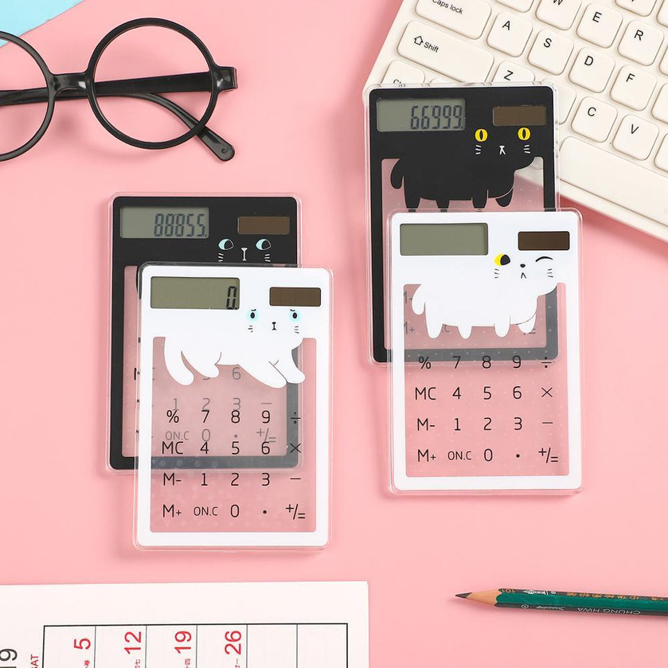 Novelty Transparent  Calculator - lightbulbbusinessconsulting