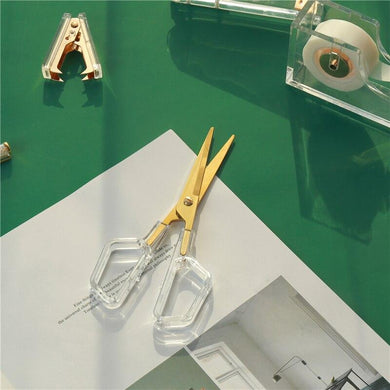 Luxury Golden School Scissors - lightbulbbusinessconsulting
